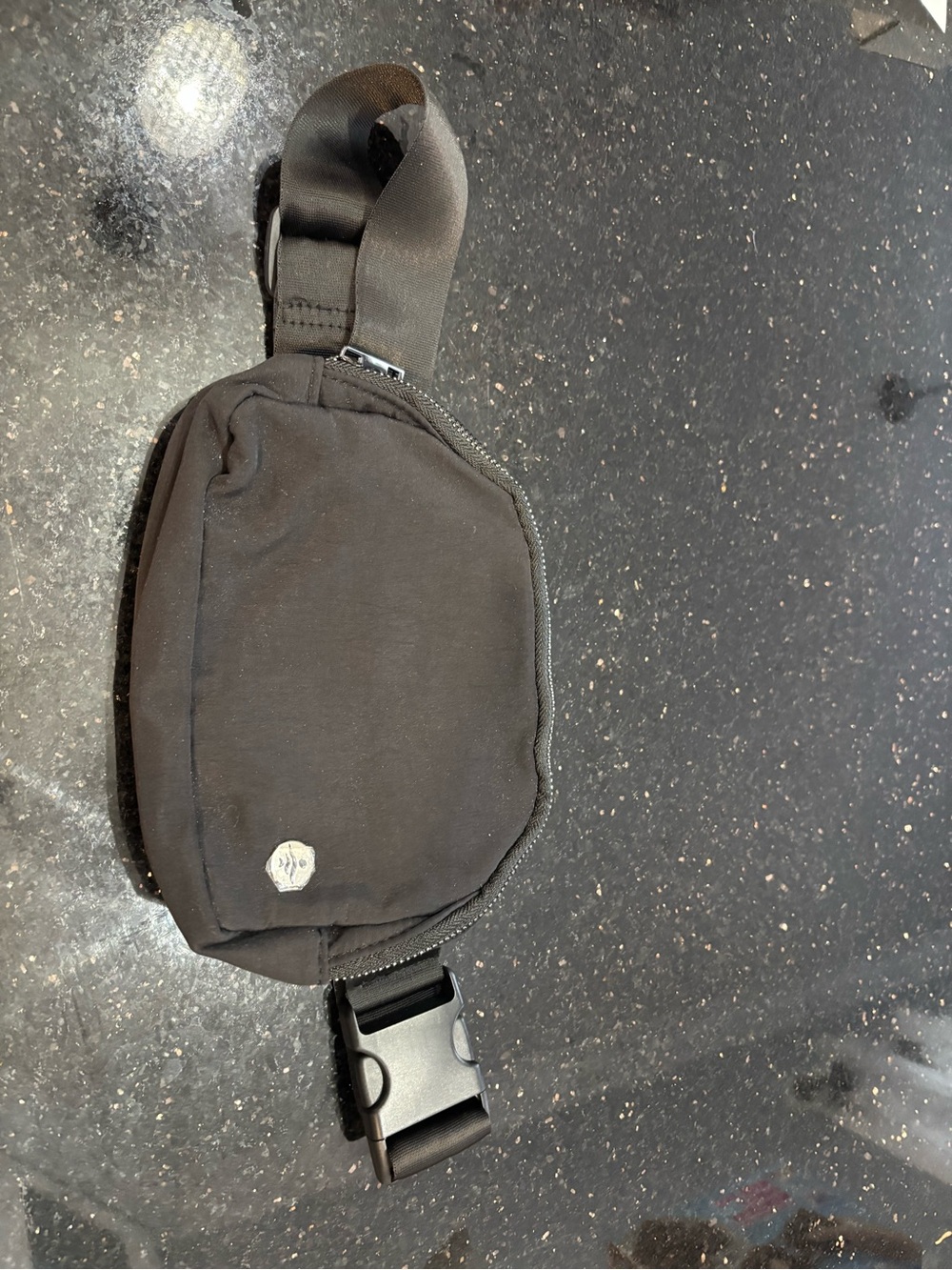 Black Sling Waist Bag - Minimal Everyday Carry